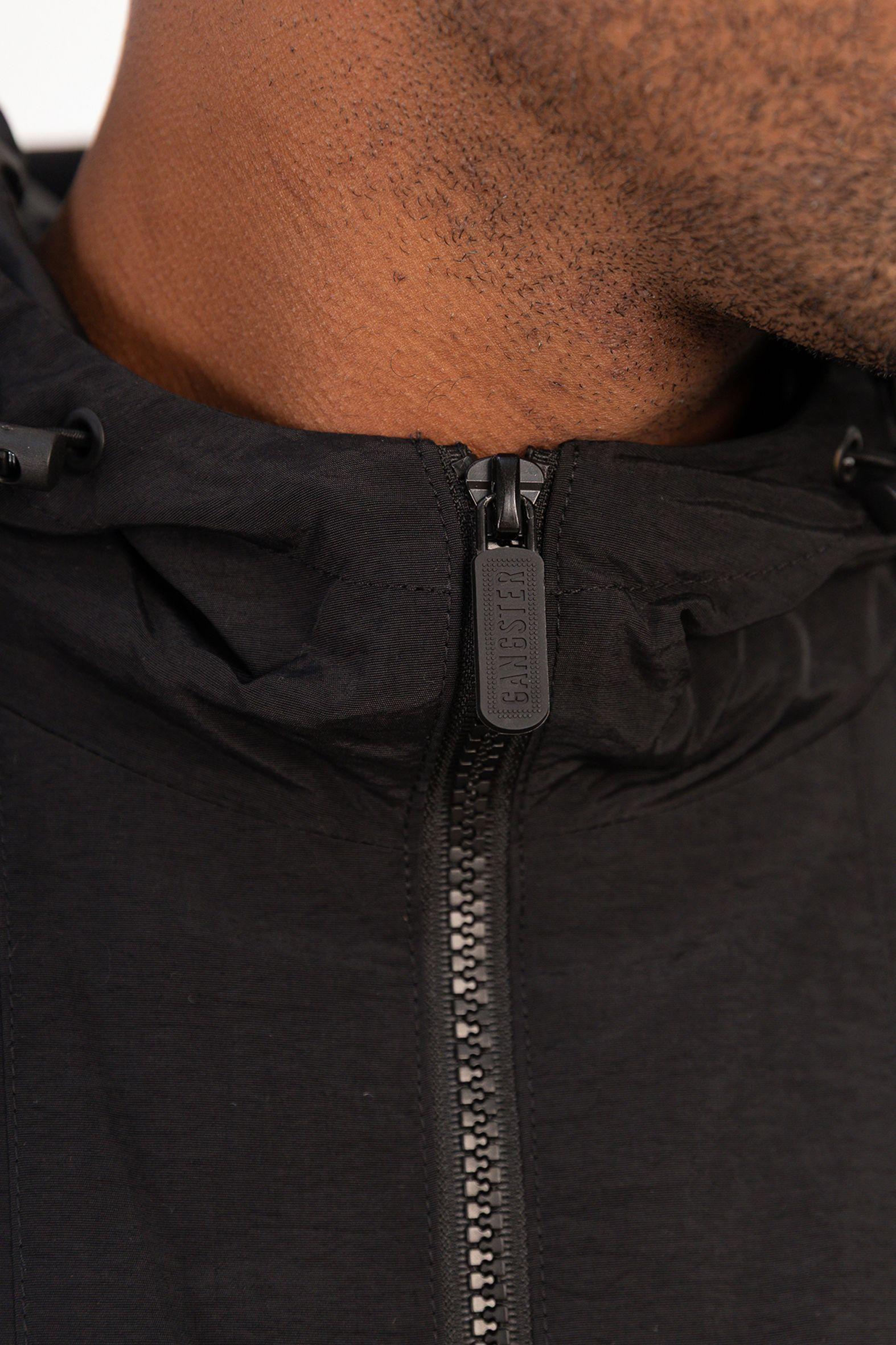 Cortaviento Deportivo Label Negro-4