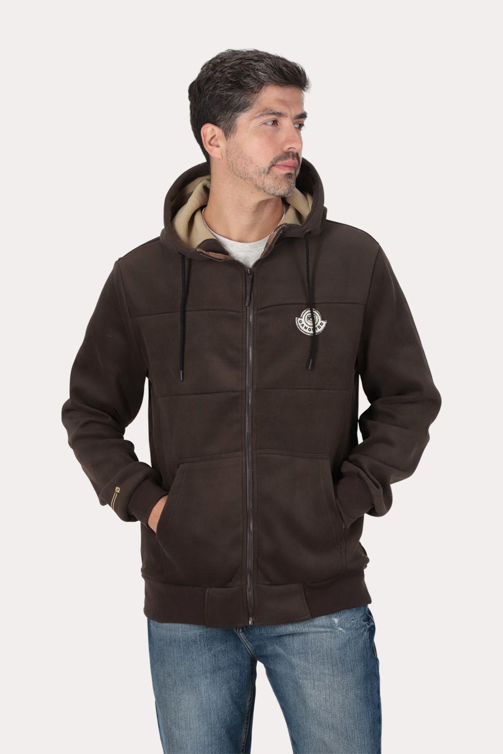 Poleron Full Zipper Nordvik Cafe Gangster-0