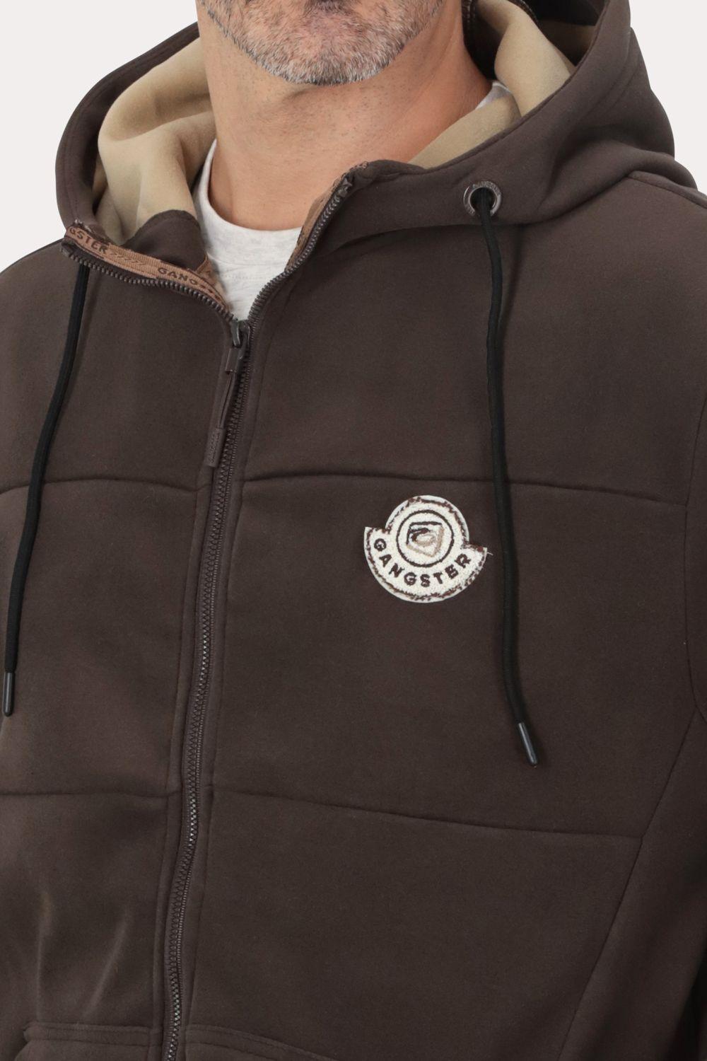 Poleron Full Zipper Nordvik Cafe Gangster-2