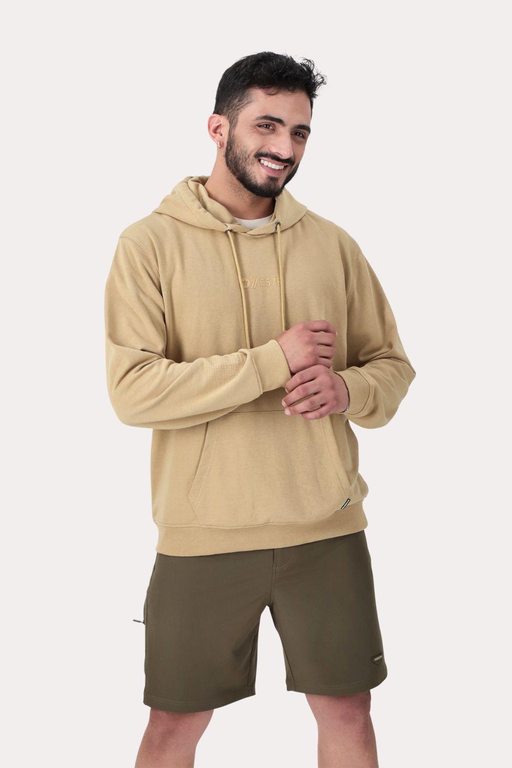Poleron Hoodie  Fleece 181 St Mostaza-0