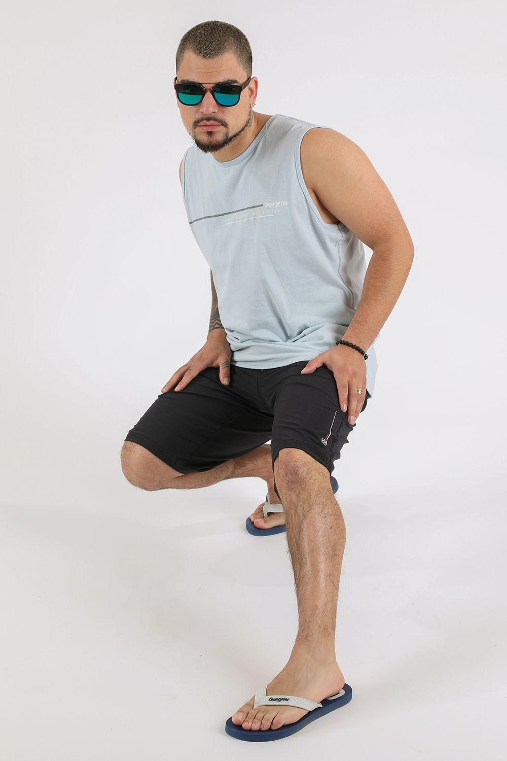 Polera Sm United Celeste Gangster-3