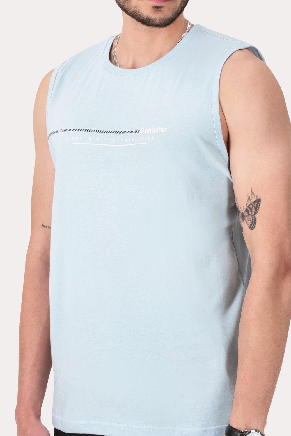 Polera Sm United Celeste Gangster-2