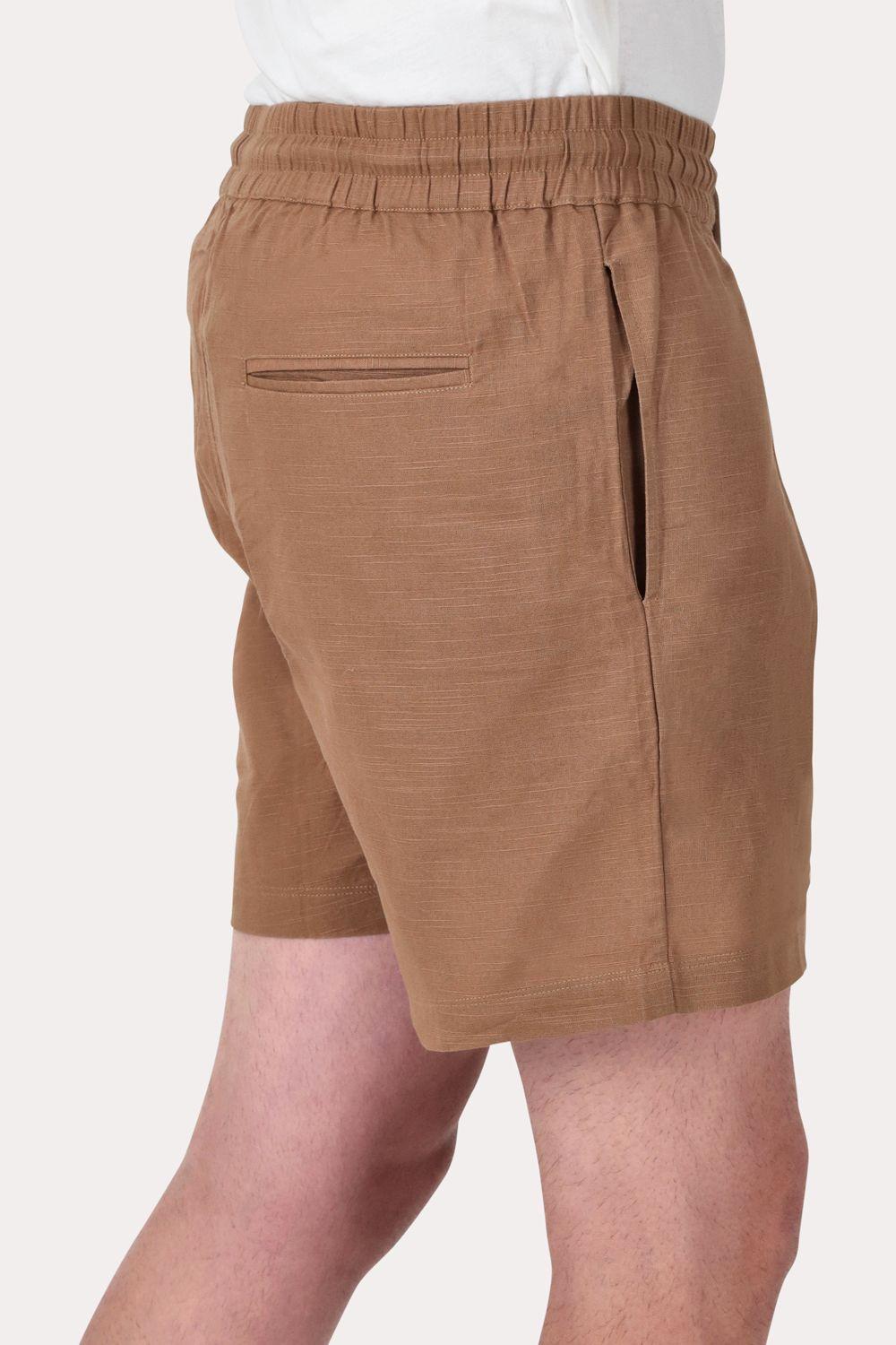 Short Algodón Shore Cafe-2