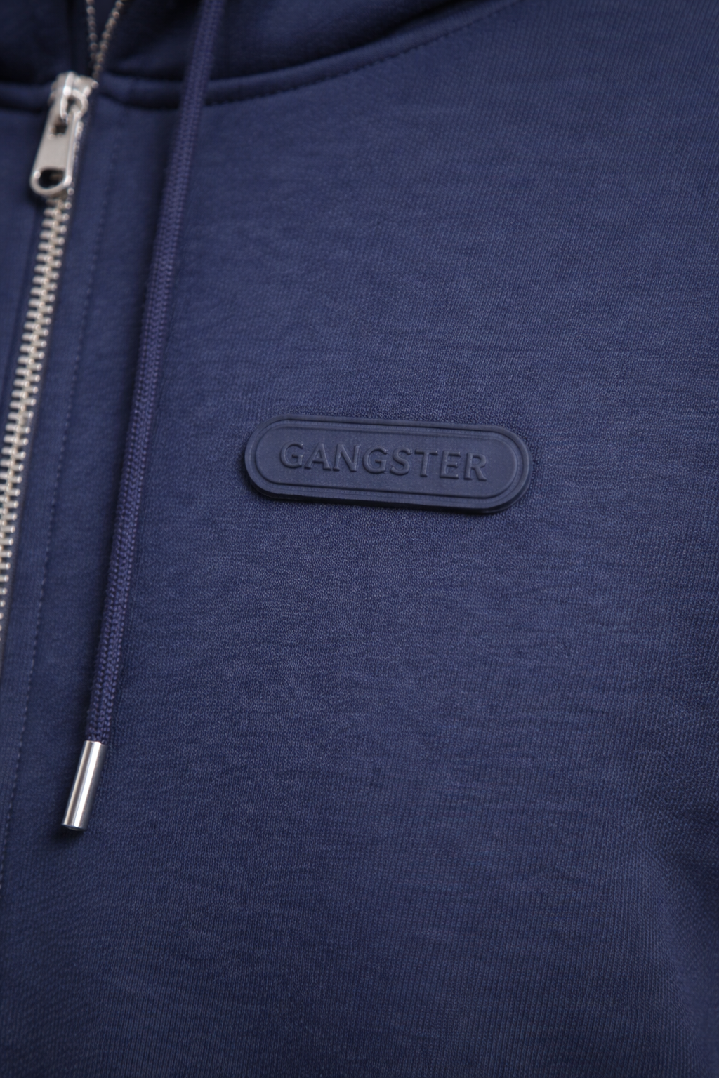 Poleron Fullzipper Link Azul-3