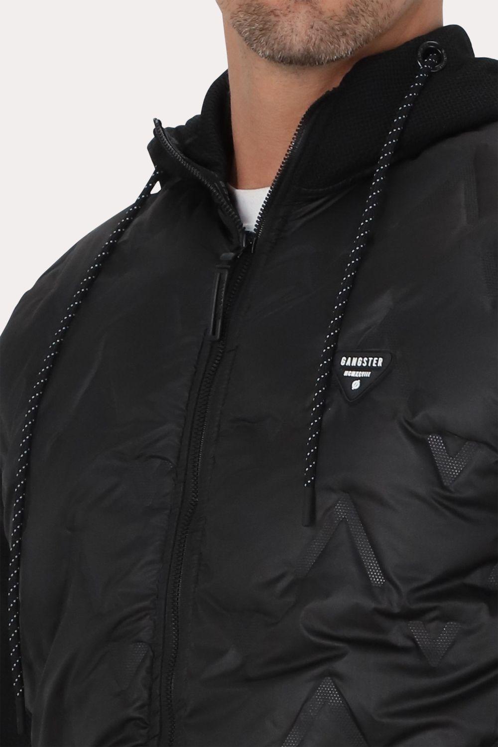 Chaqueta Hibridas Loom Negro Gangster-2