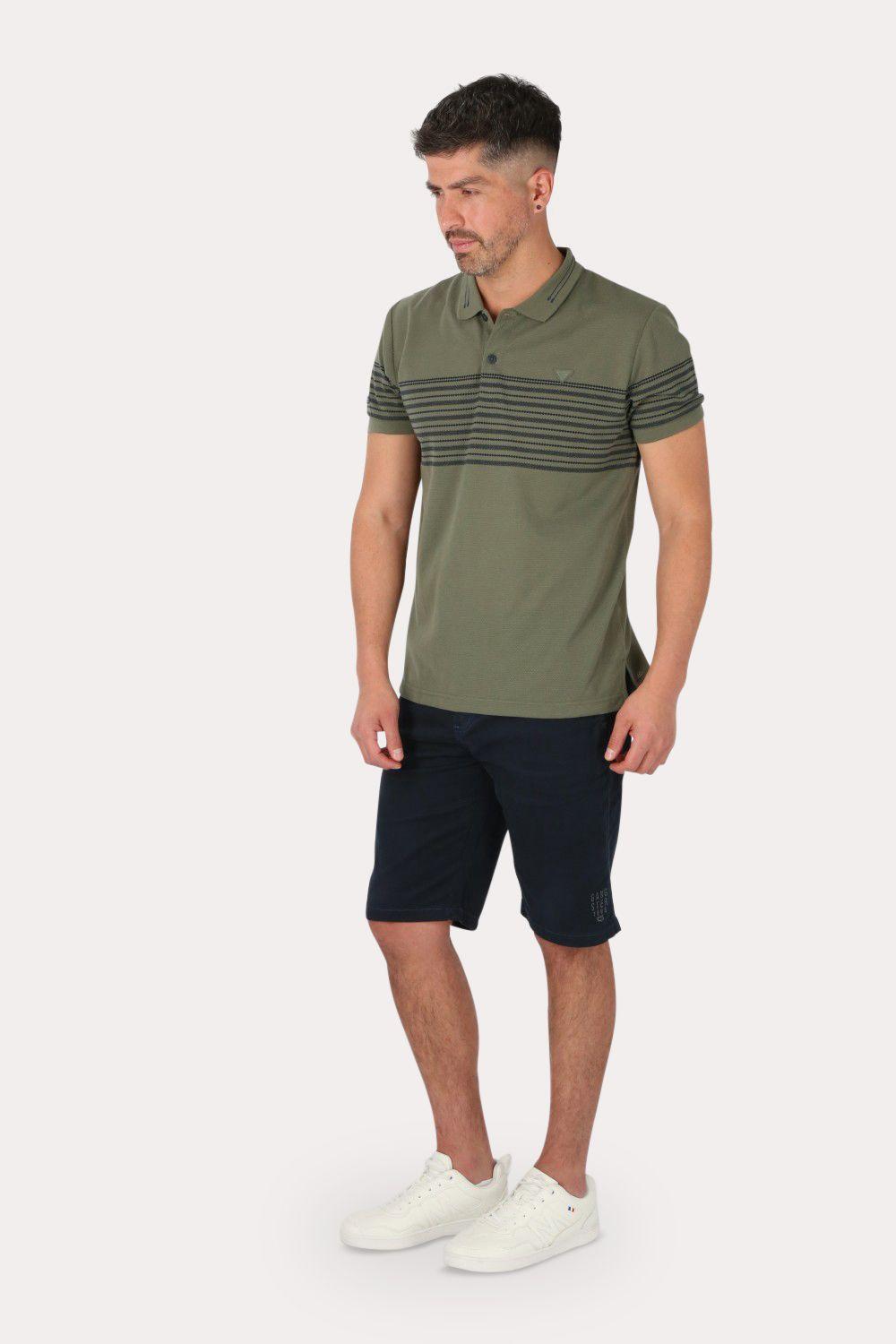 Short Bermuda Canvas Rest Negro  Gangster-3