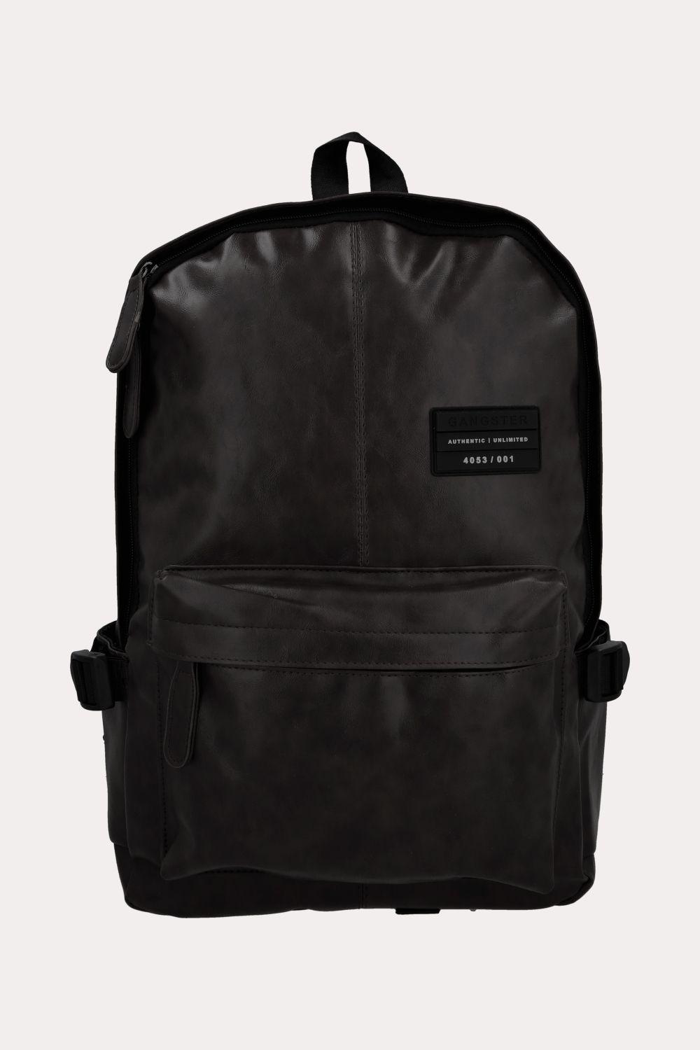 Mochila Pu Vintage NegroGangster-2