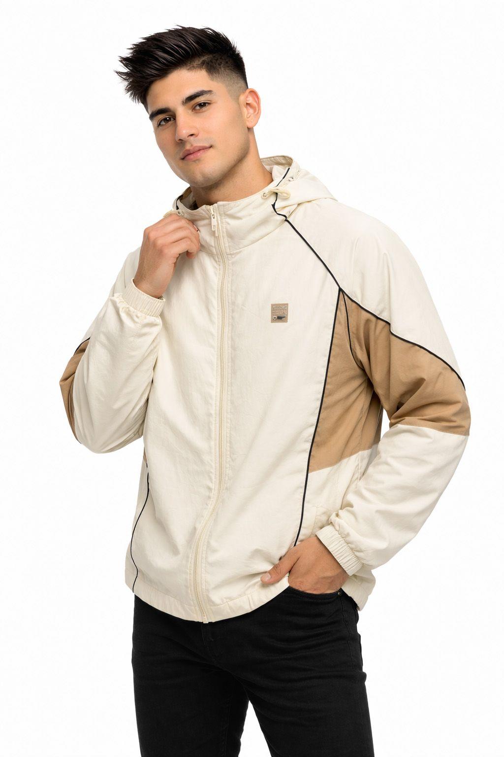 Cortaviento Deportivo Index Beige-0