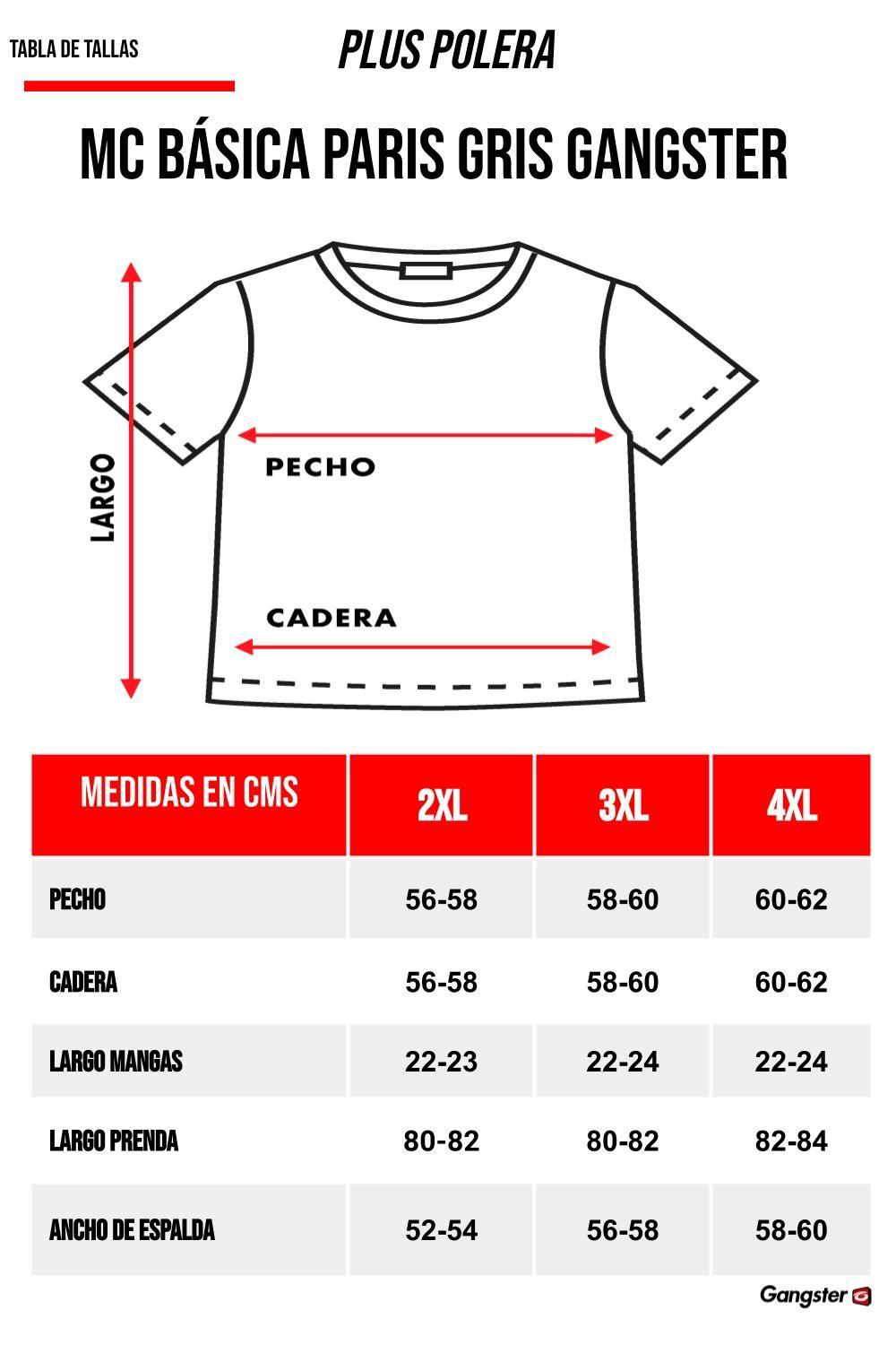 Plus Polera Cuello Destroy Beige Gangster-4