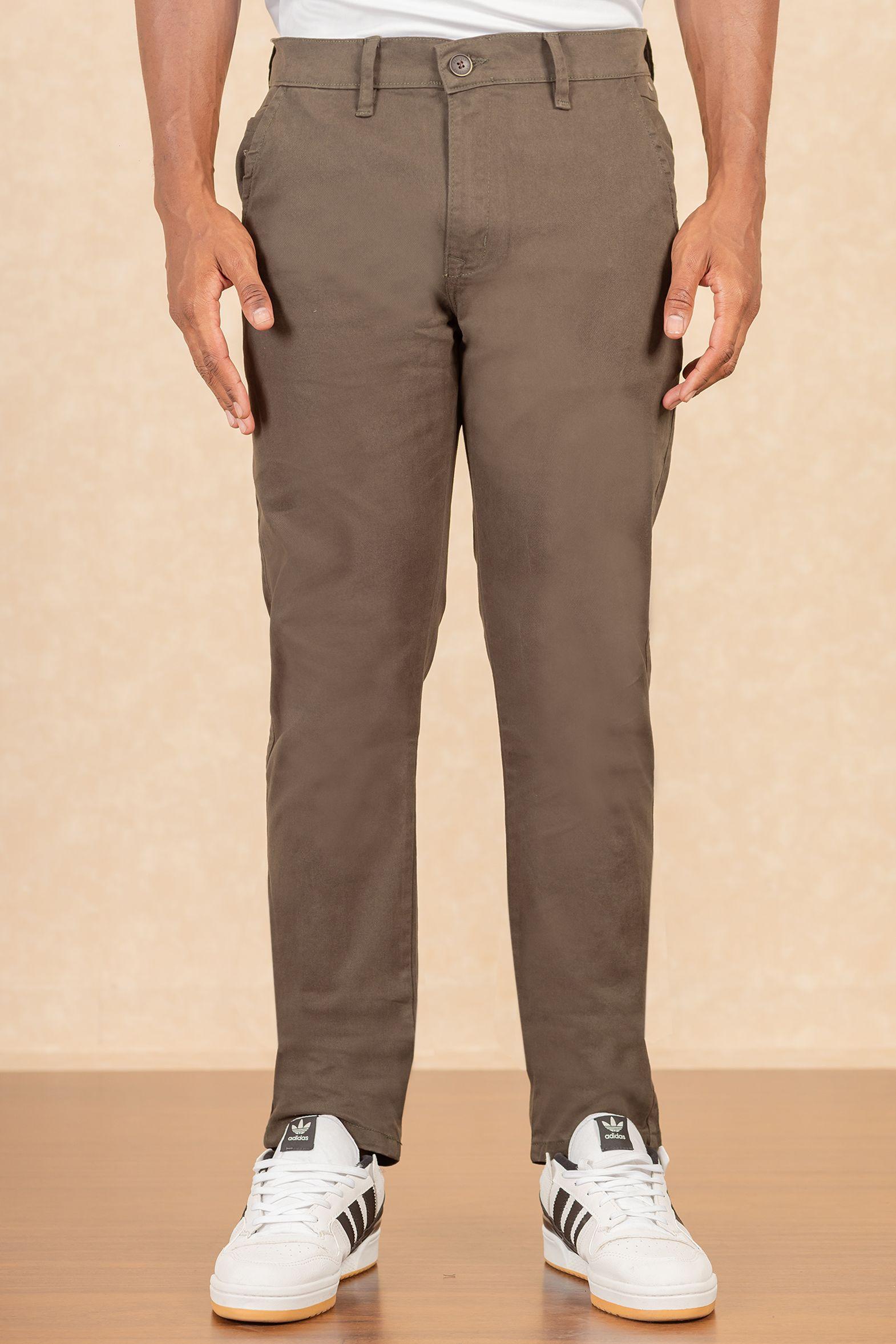 Pantalon Canvas Liso 0 VerdeGangster-0