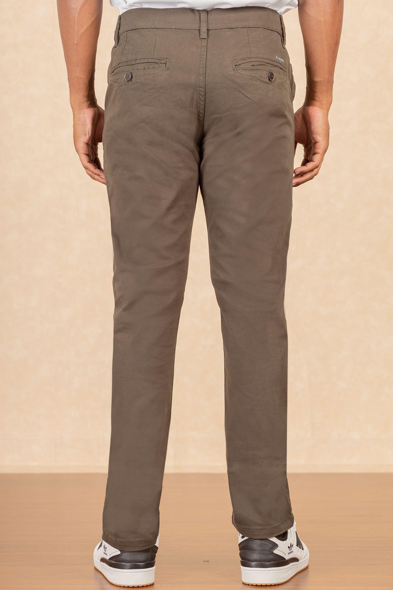 Pantalon Canvas Liso 0 VerdeGangster-2