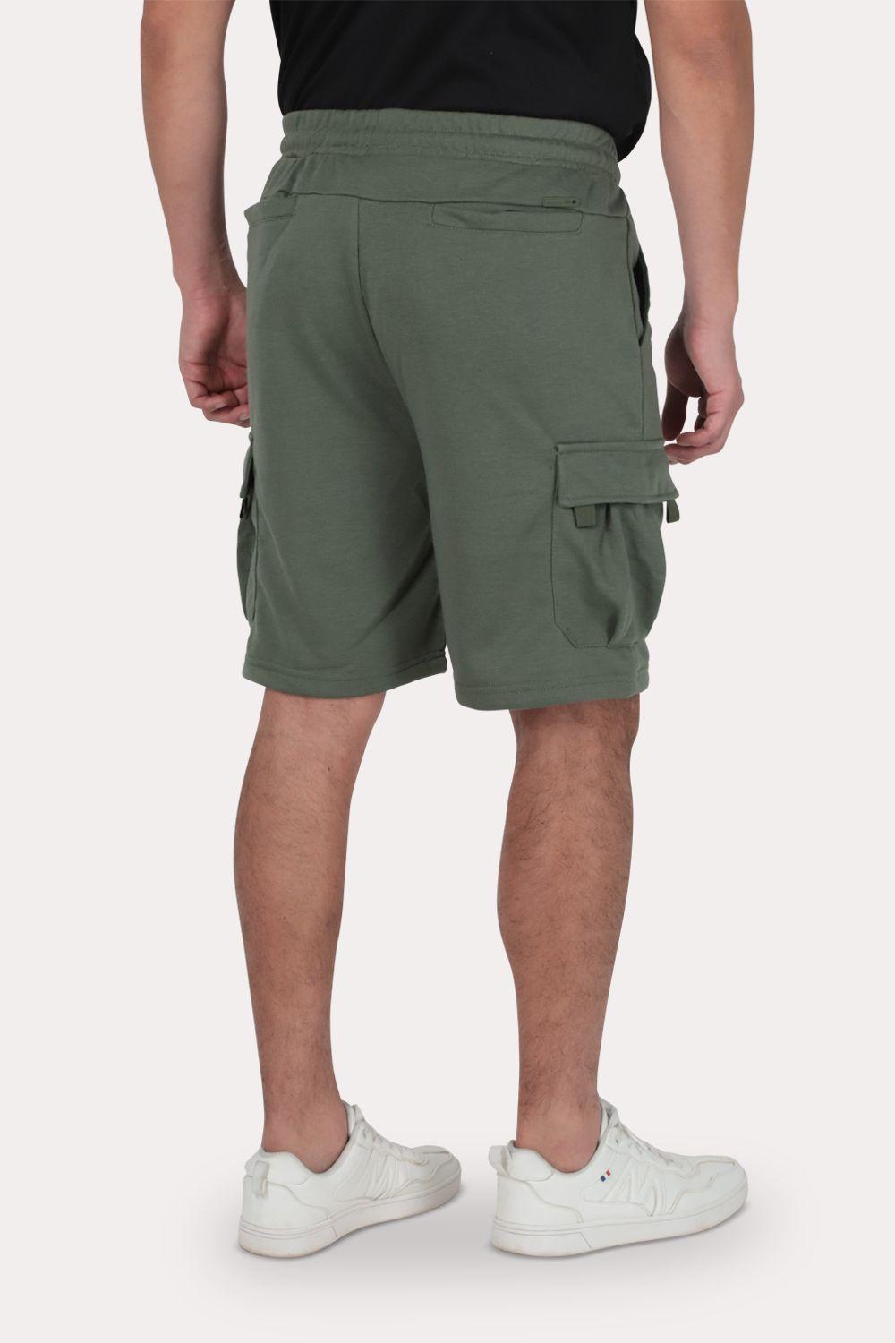 Short Bermuda Jogger Cargo Vibe Verde Gangster-1
