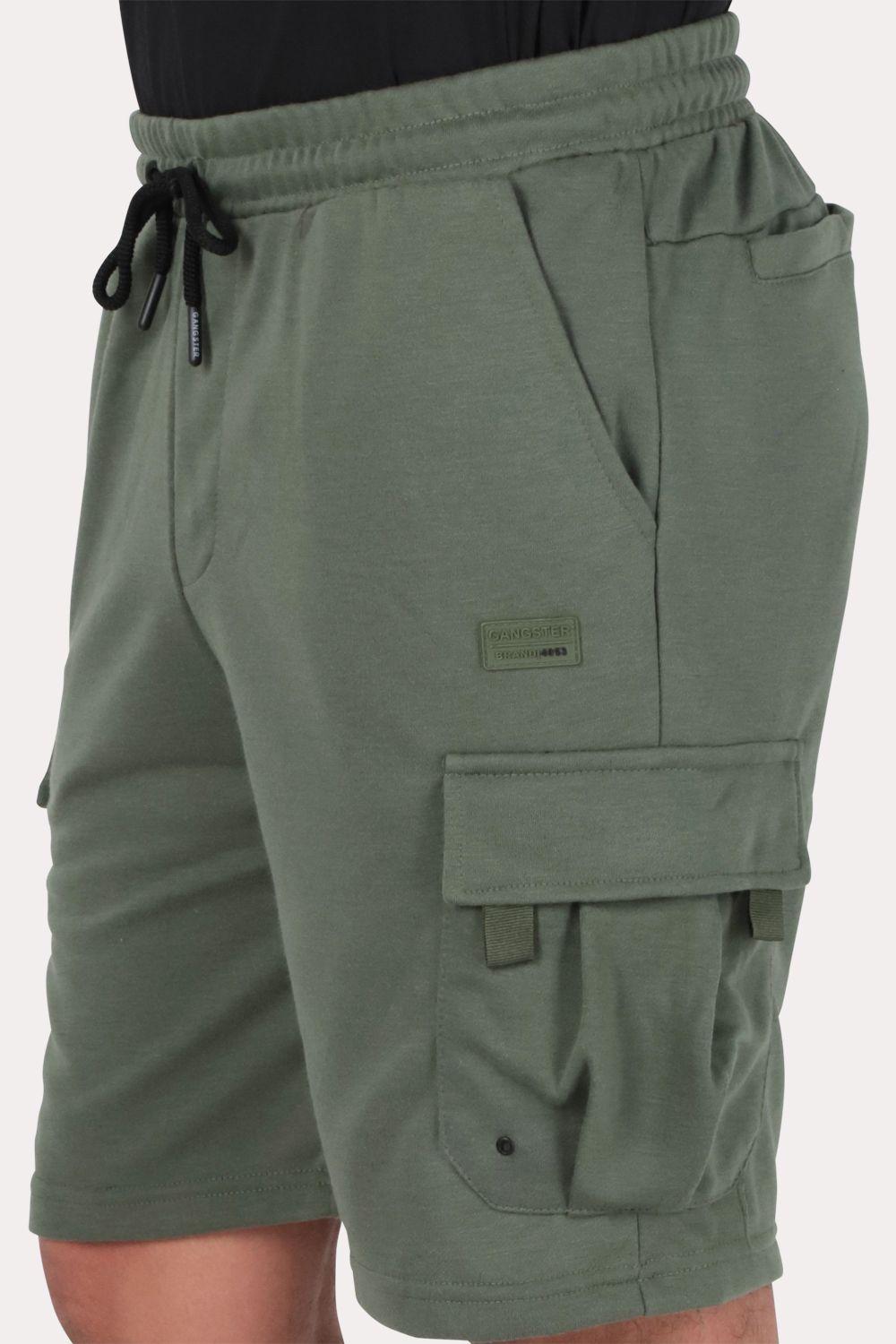 Short Bermuda Jogger Cargo Vibe Verde Gangster-2