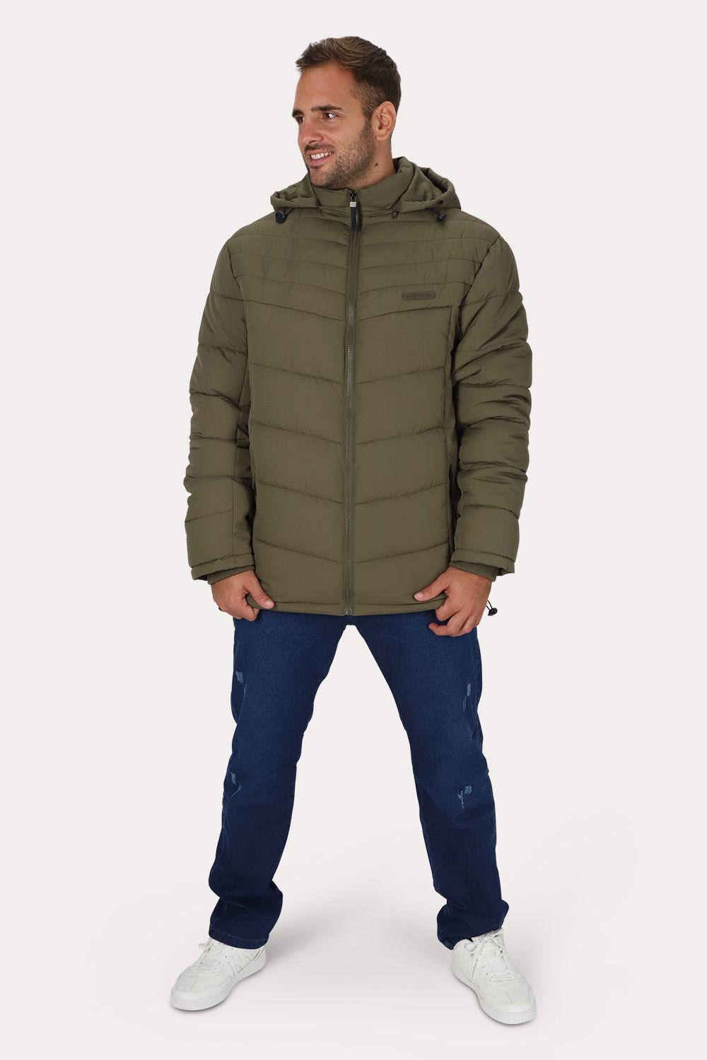 Plus Parka Vetra  Verde Oliva Oscuro Gangster-2
