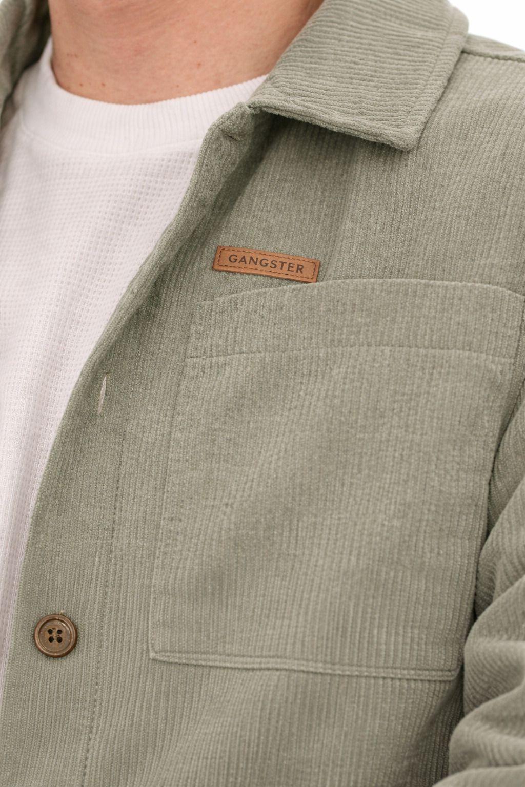 Chaqueta Overshirt Sway Verde-2