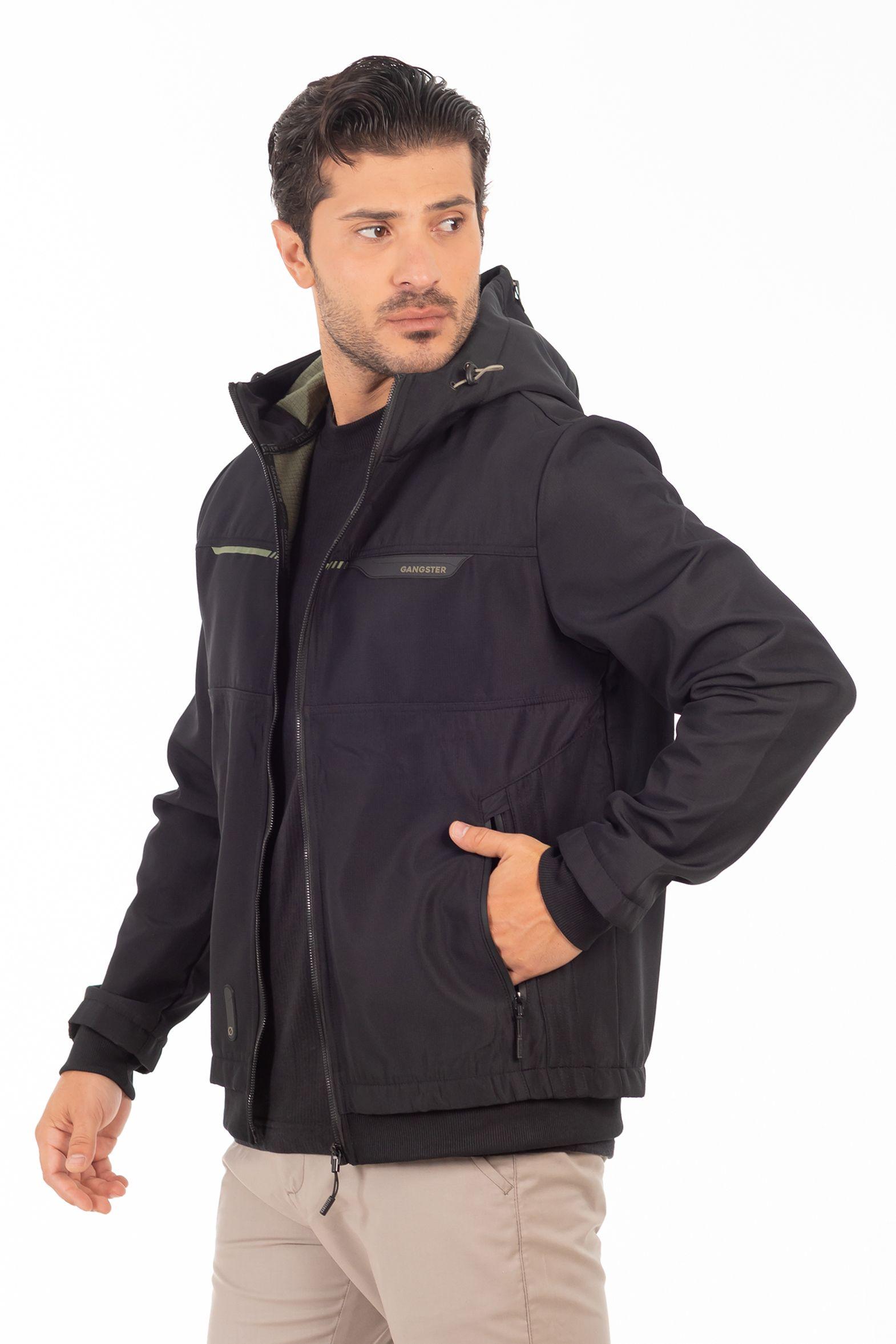 Chaqueta Full Zipper Windrax Azul Marino Mezcla Gangster-4