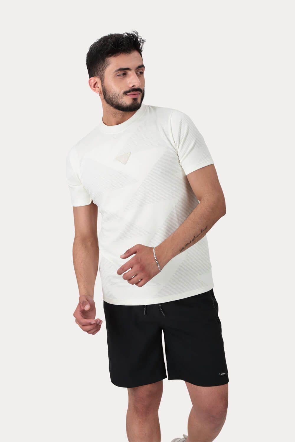 Polera Mc Jaquard Dyckman Crema-0