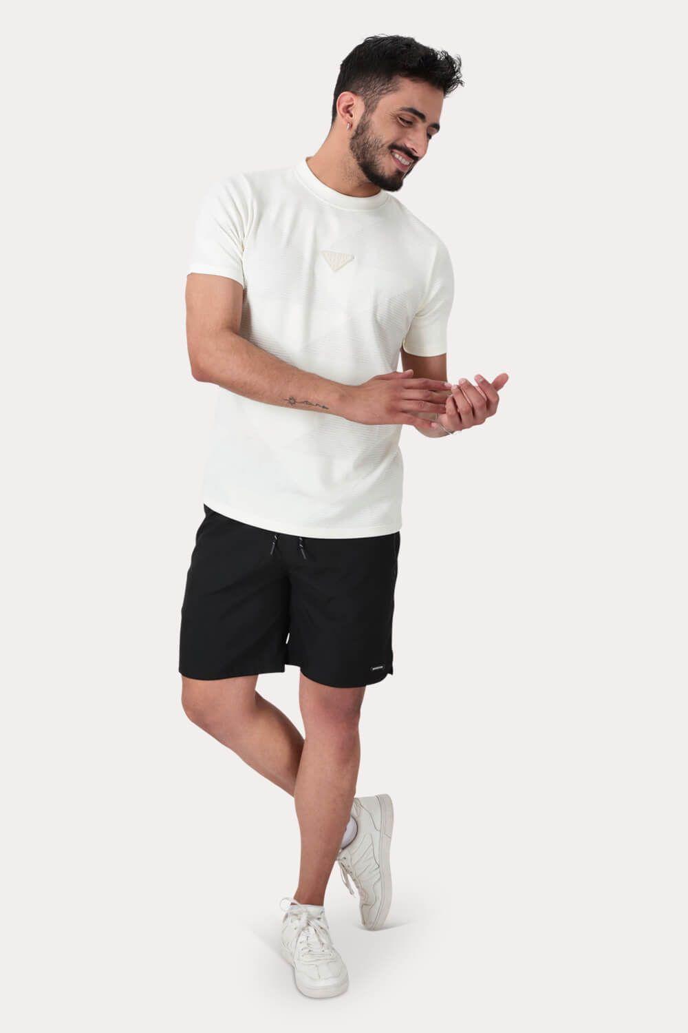 Polera Mc Jaquard Dyckman Crema-3