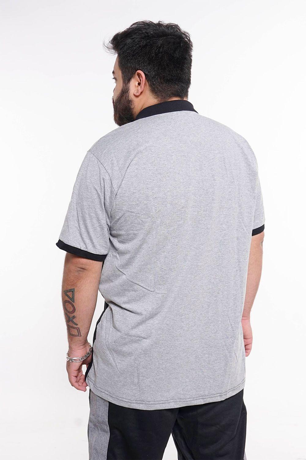 Plus Polera Cuello Academy Gris Gangster-2