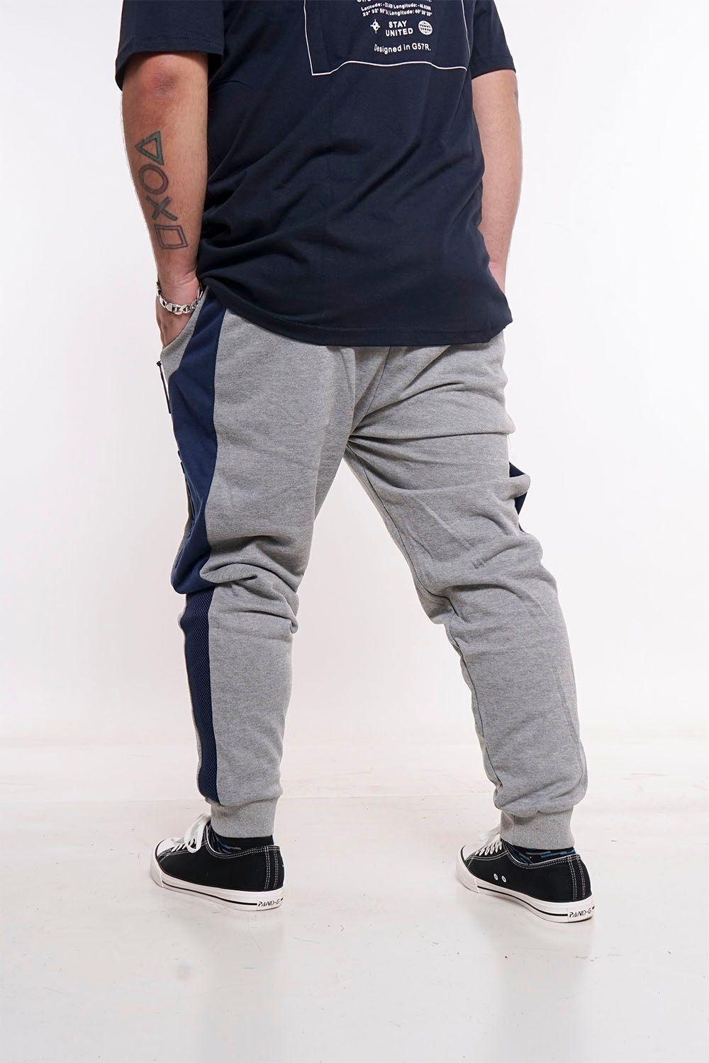Plus Buzo Distortion Gris Gangster-1