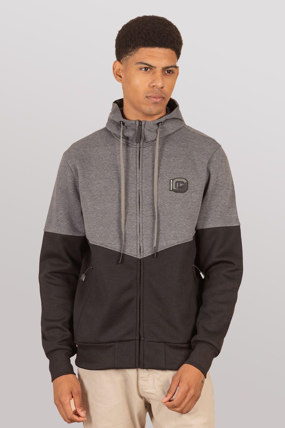 Poleron Full Zipper Clever Negro Gangster-2