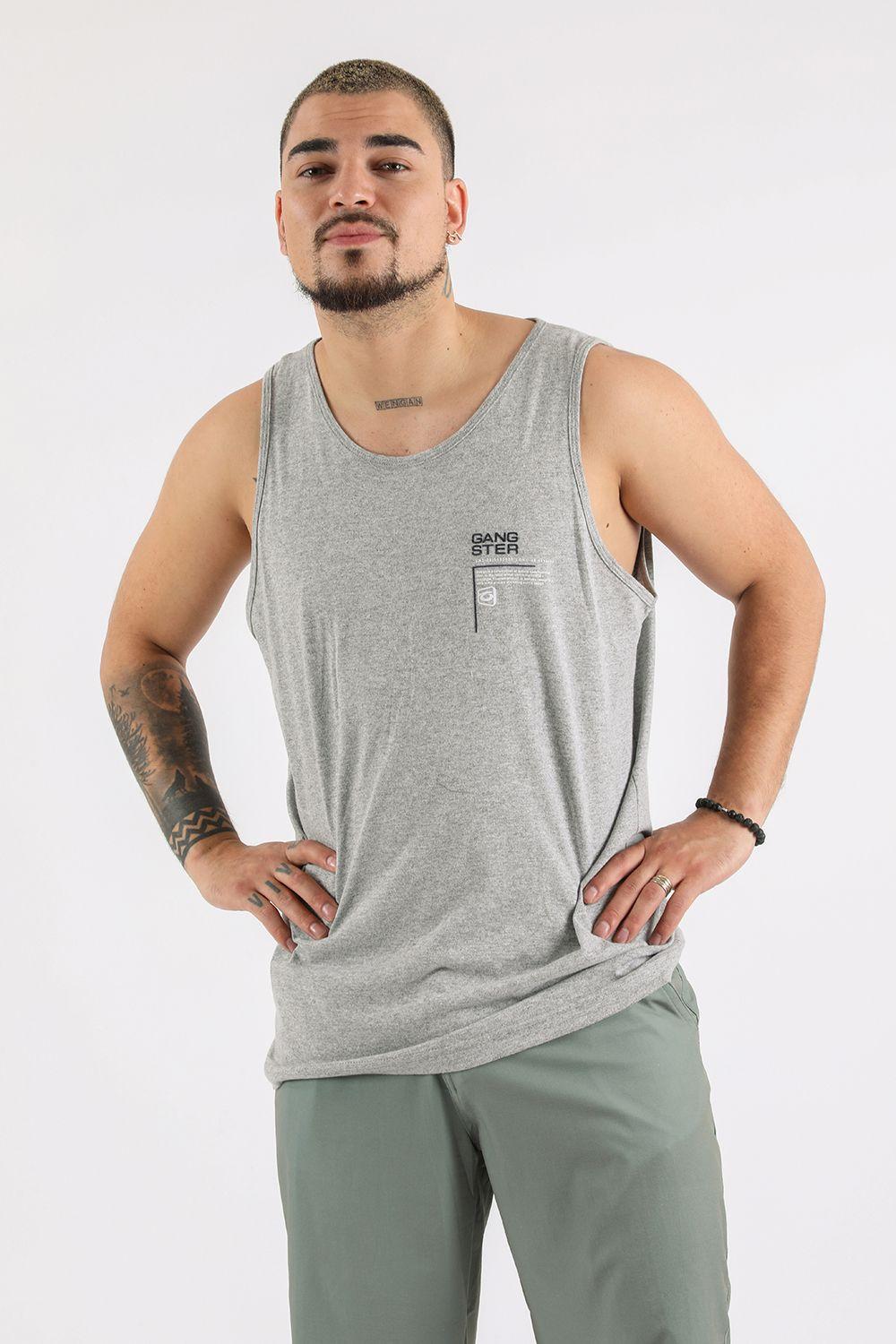 Polera Sm Difusion Gris Gangster-0