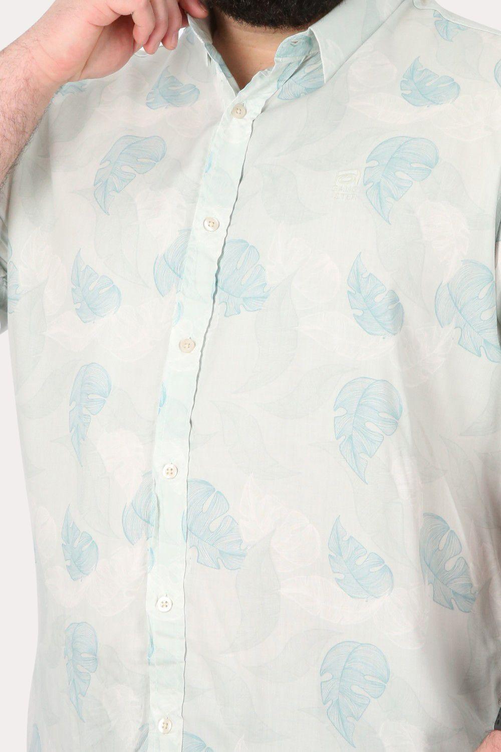 Plus Camisa Mc Nissi Verde Gangster-2