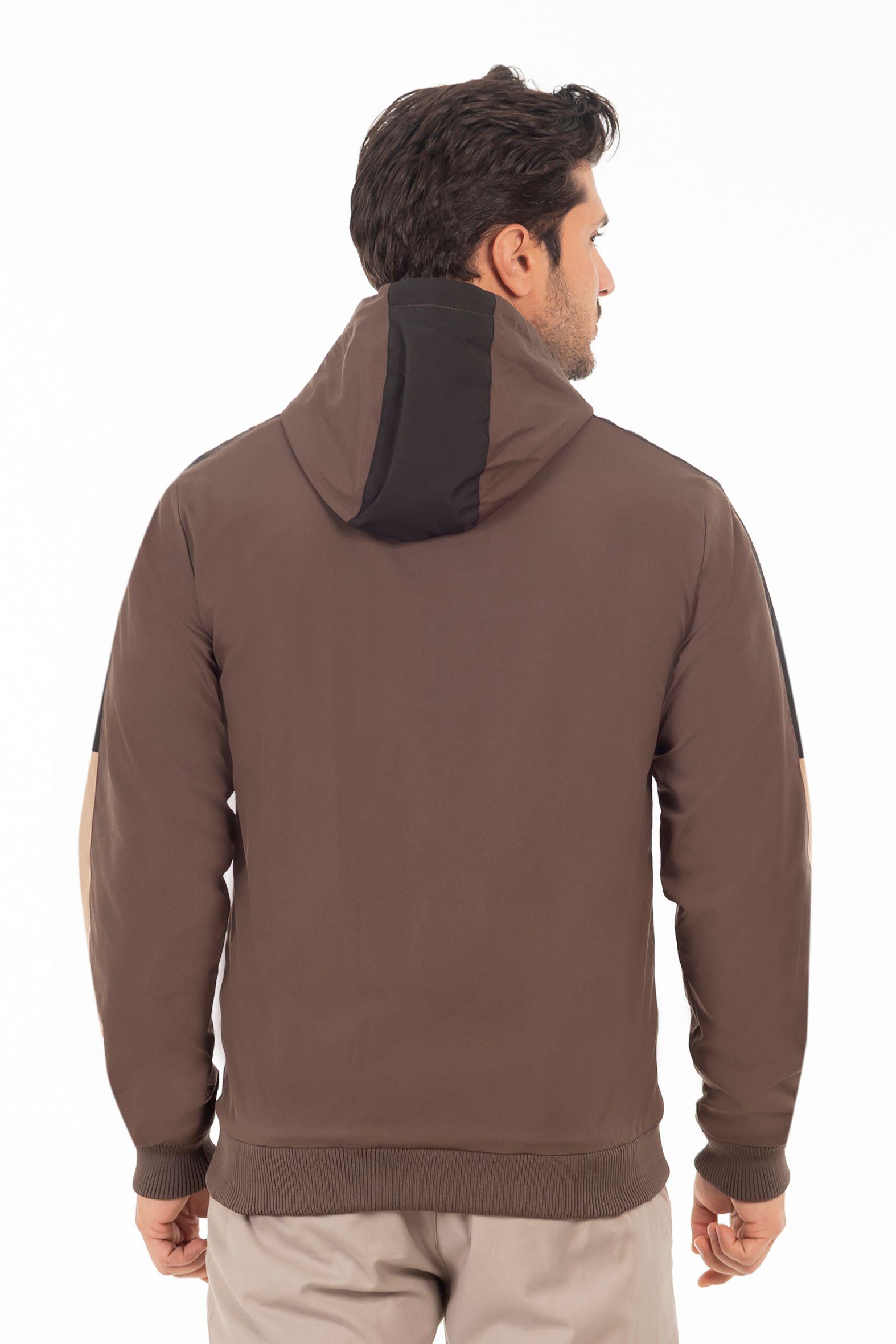 Cortaviento Reversible Twist Cafe Gangster-2