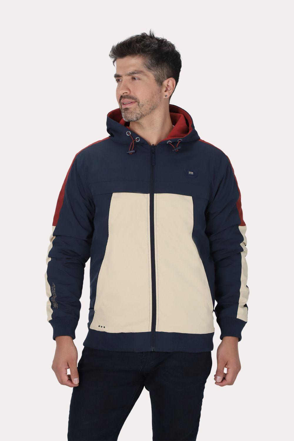 Cortaviento Reversible Twist Azul Marino Gangster-0