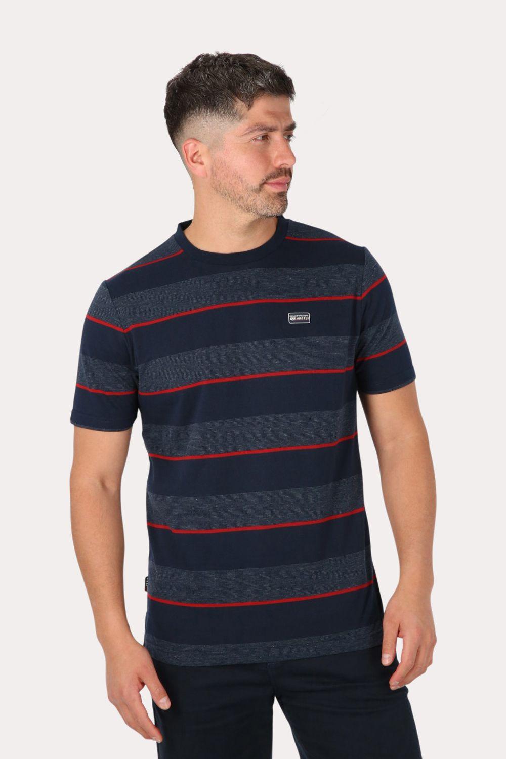 Polera Mc Yard Dye Bau Azul Gangster-0