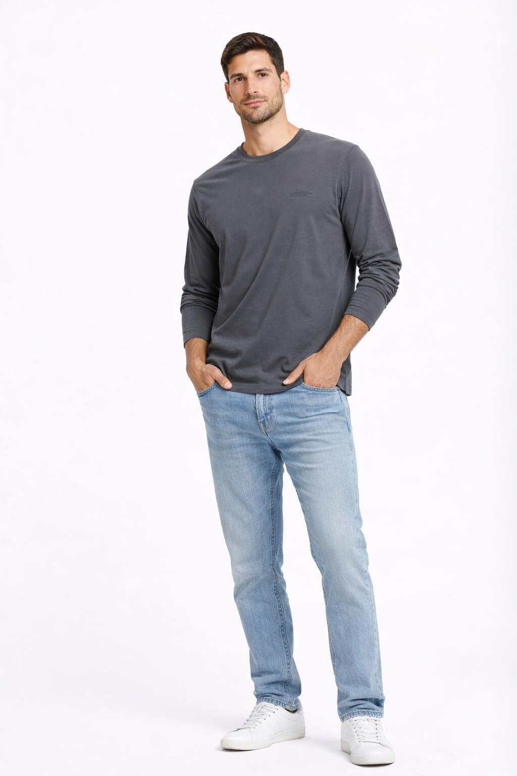 Polera ML Field Gris-3