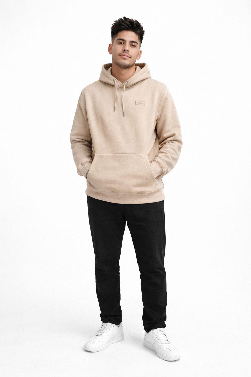Poleron Hoodie Move Beige-2