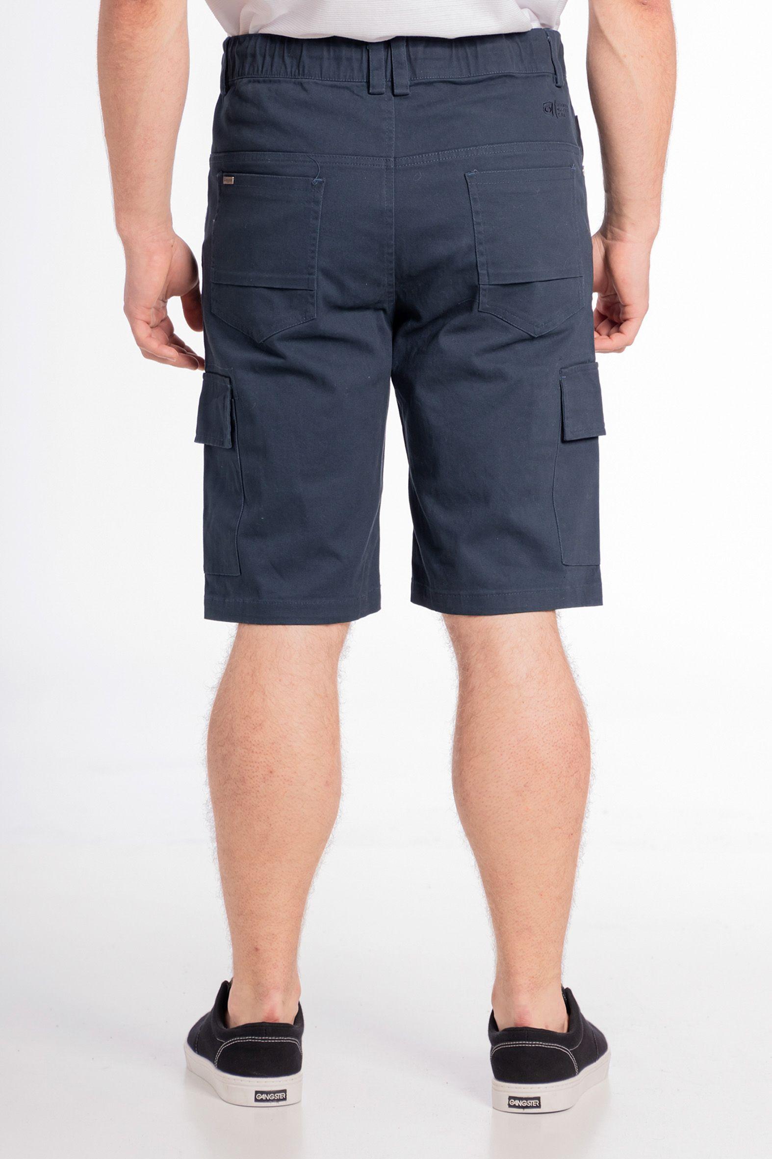 Short Canvas Cargo Sixpo Azul Gangster-3