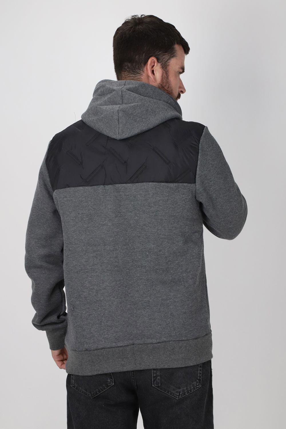 Chaqueta Híbrida Sintesis Gris Gangster-1