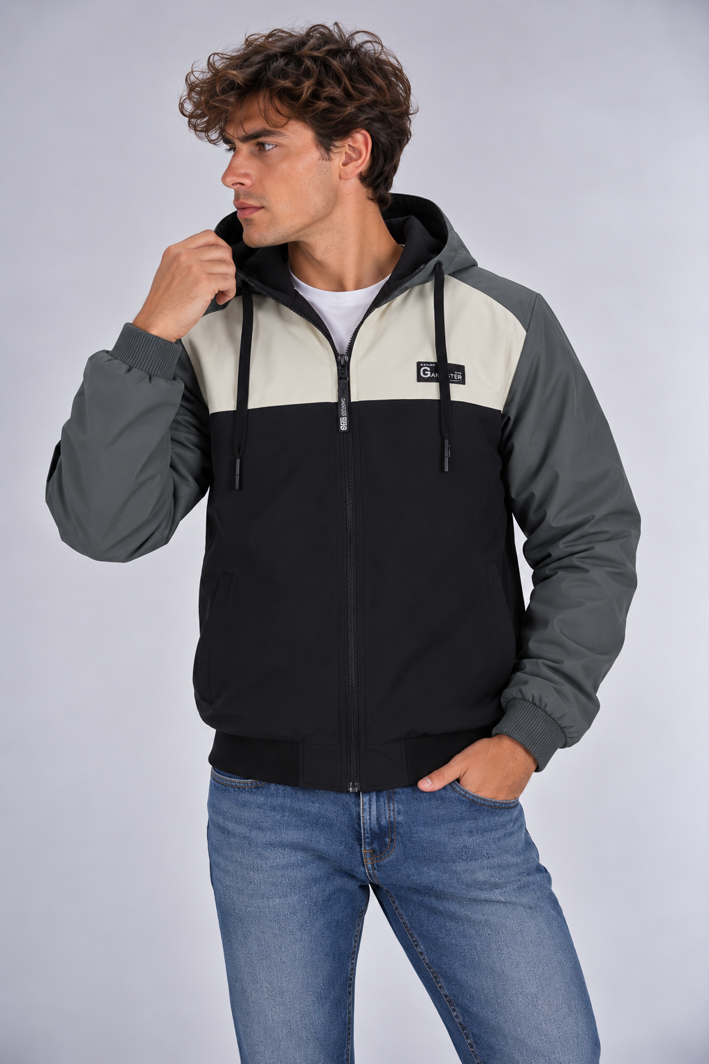 Cortaviento Reversible Shift Grafite Gangster-0
