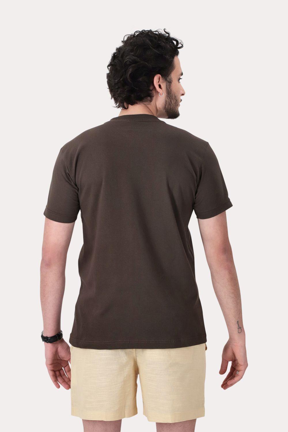 Polera Mc Basica West 4 Café Oscuro-1