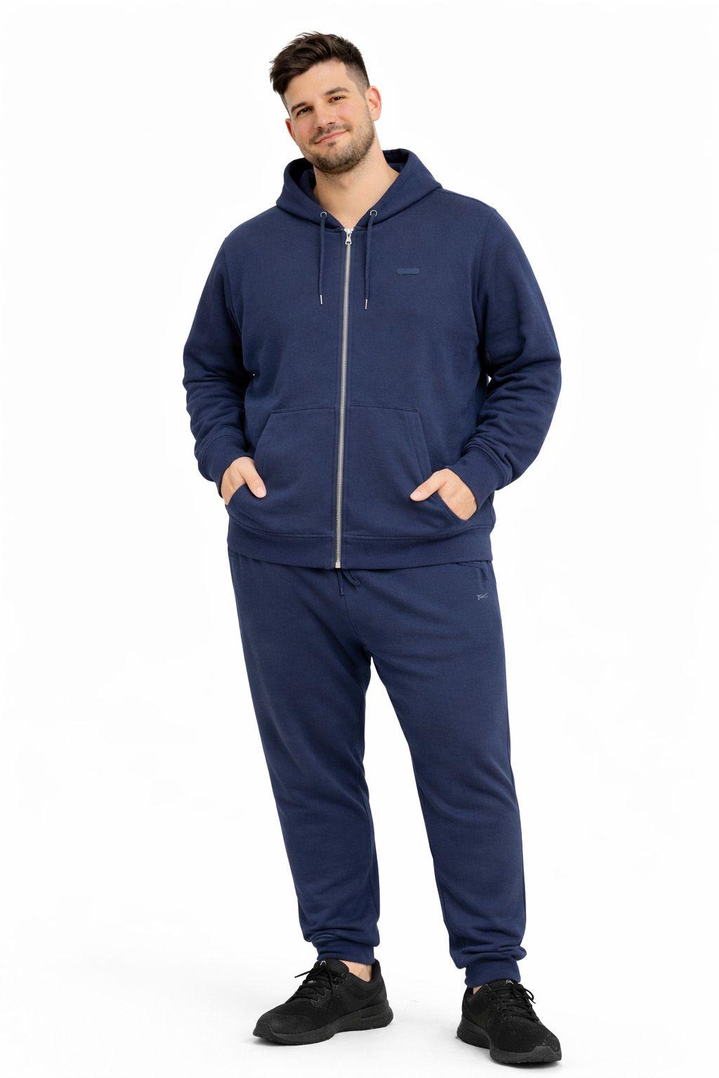 Plus Buzo Jogger Passage Azul Marino-4