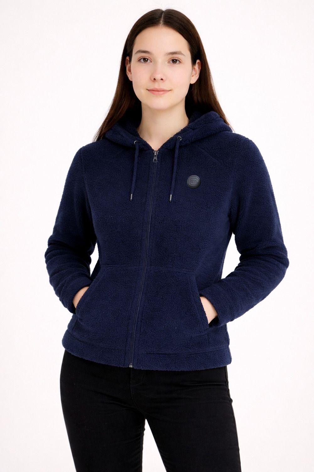 Polerón Full Zipper Fleece Shaggy-0