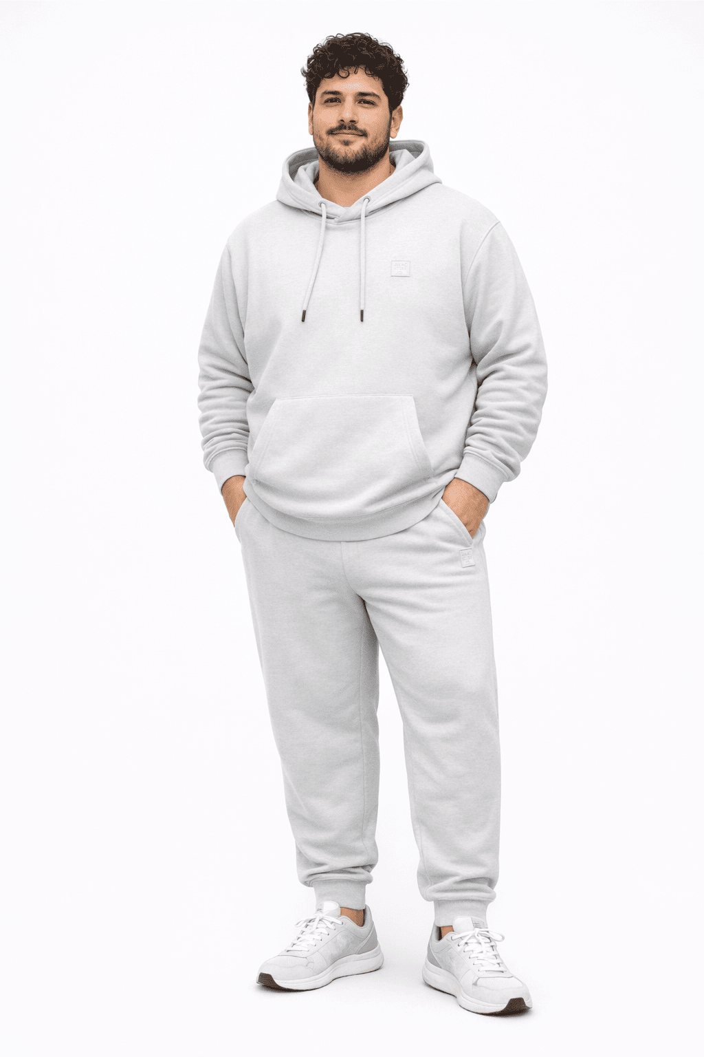 Plus Buzo Jogger Move Gris-3