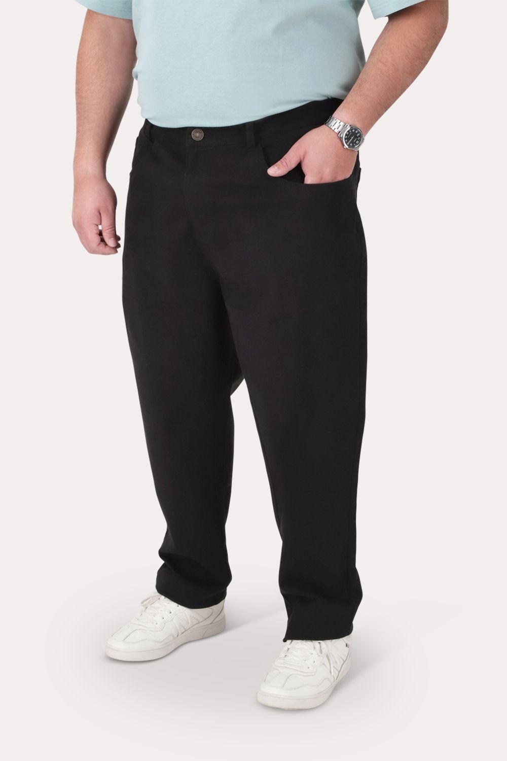Pantalon Canvas Recto Spring Negro-0