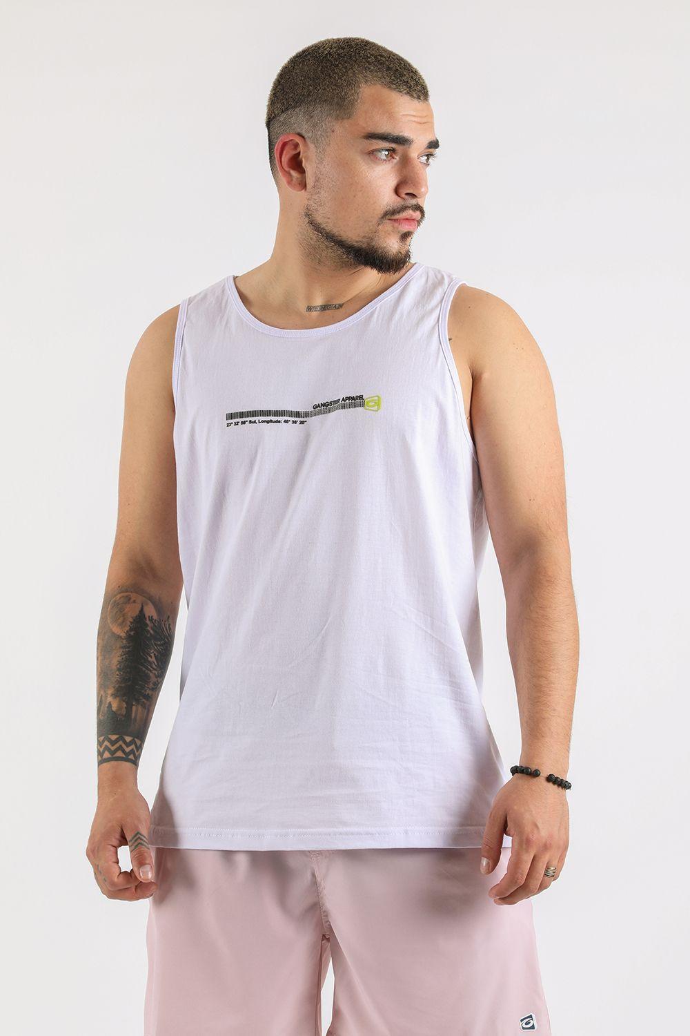 Polera Sm Zicatela Blanco Gangster-0