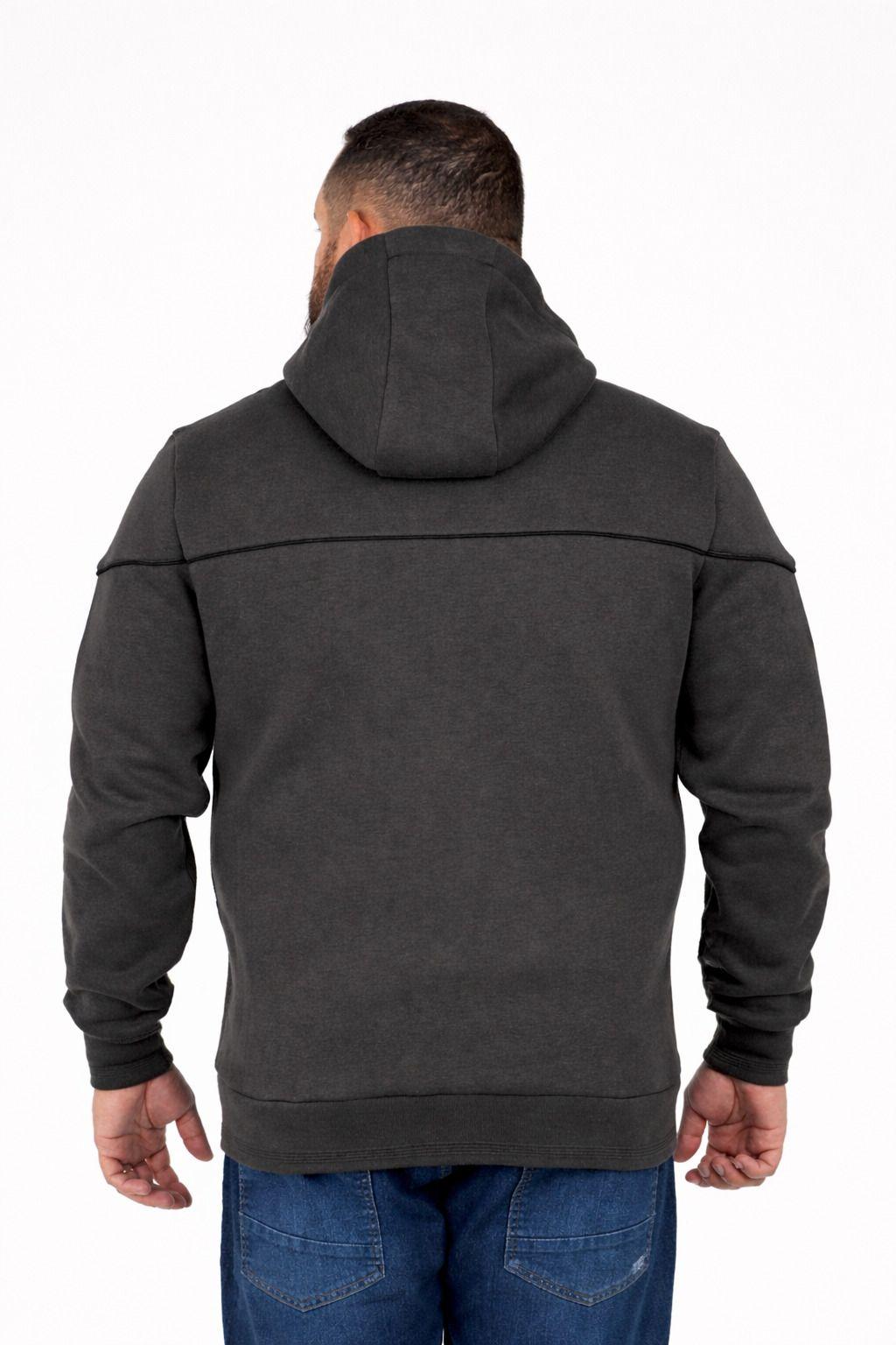 Plus Poleron Fullzipper Join Grafito-1