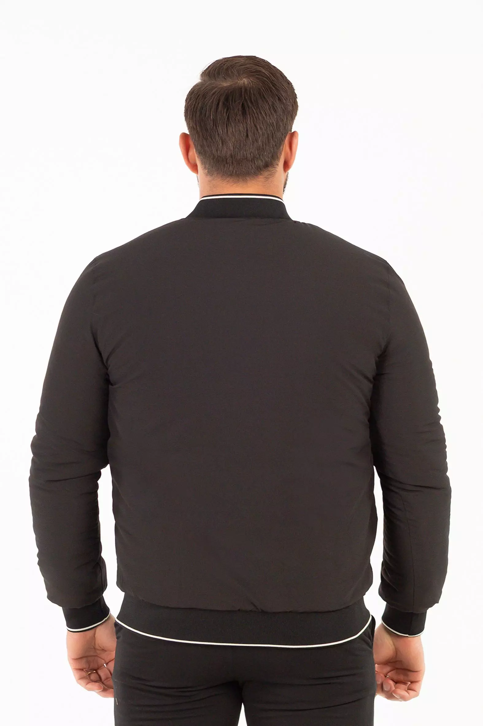 Chaqueta Bomber 2way Negro-4