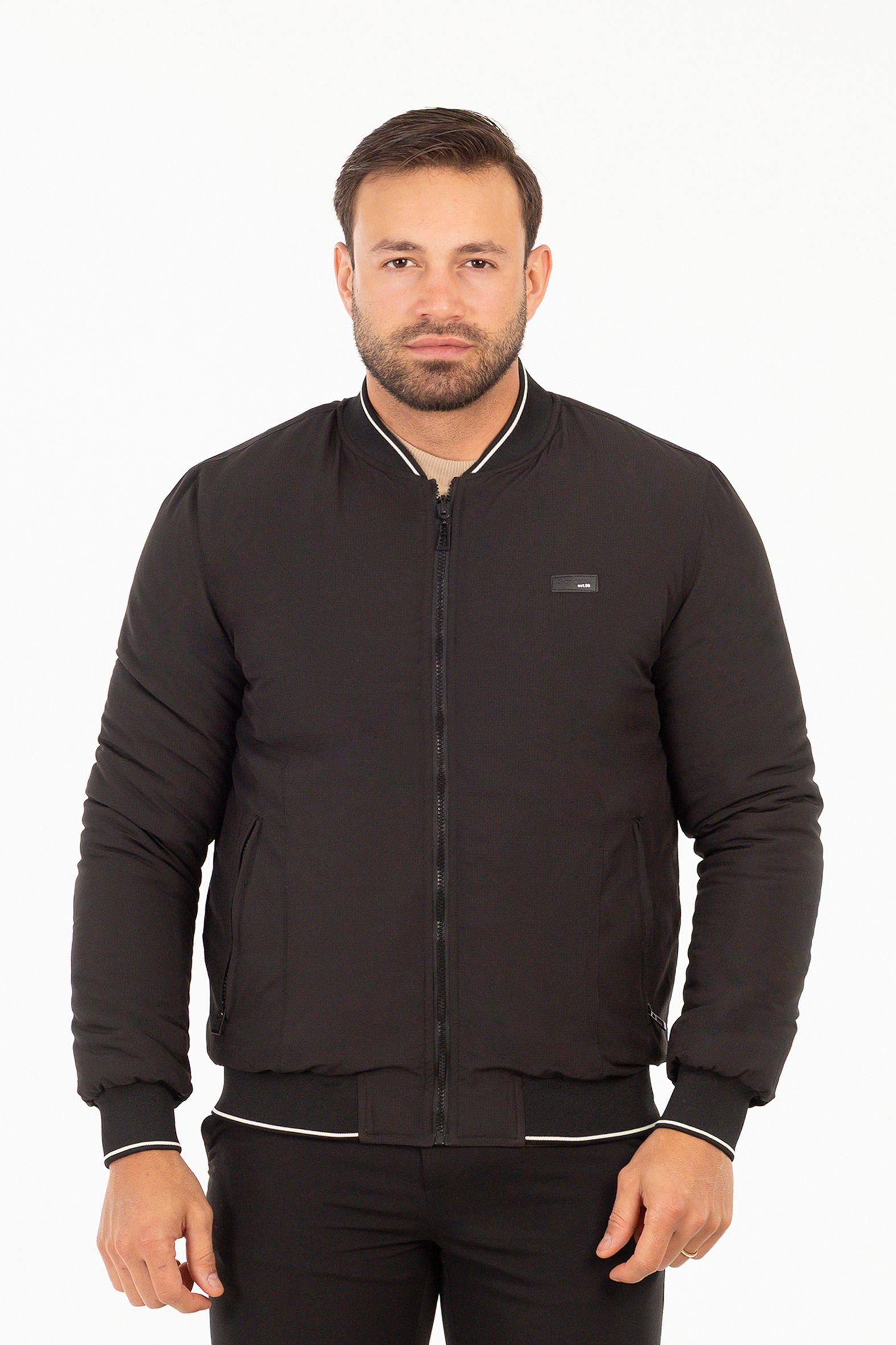 Chaqueta Bomber 2way Negro-6