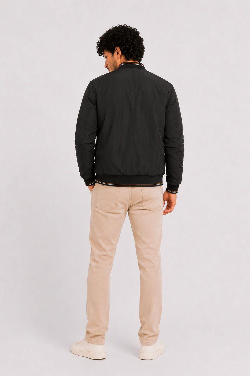 Chaqueta Bomber 2way Negro-0