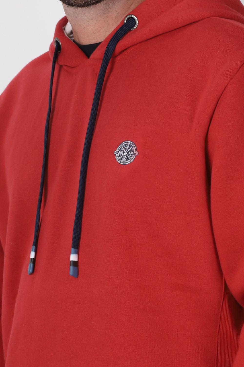 Poleron Hoodie Giddy Rojo Gangster-2
