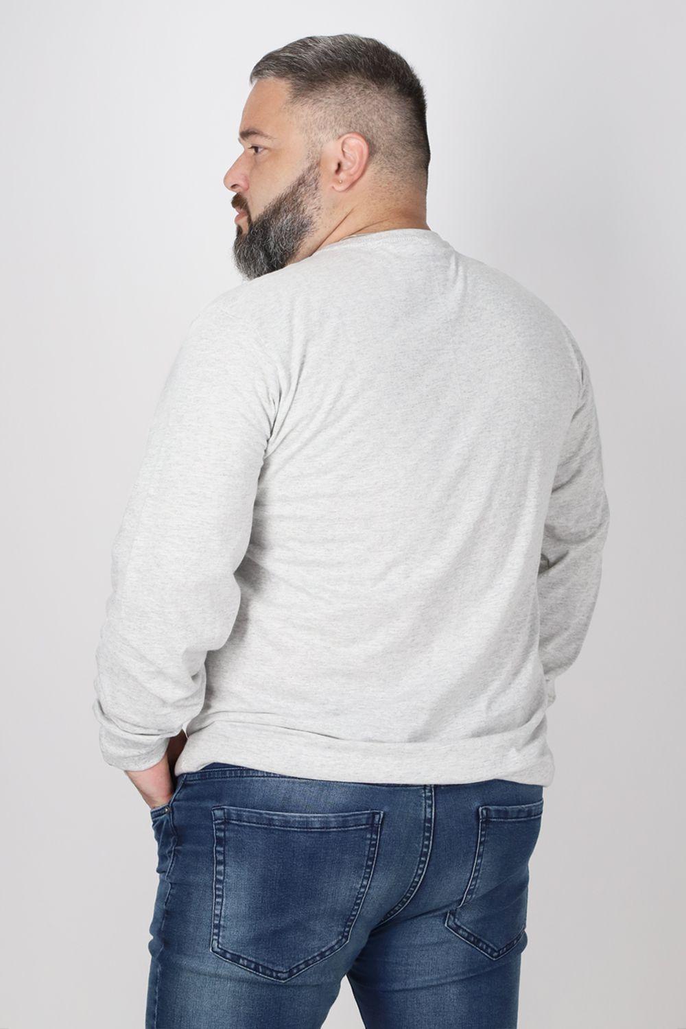 Plus Polera Manga Larga Head Arena Gangster-1