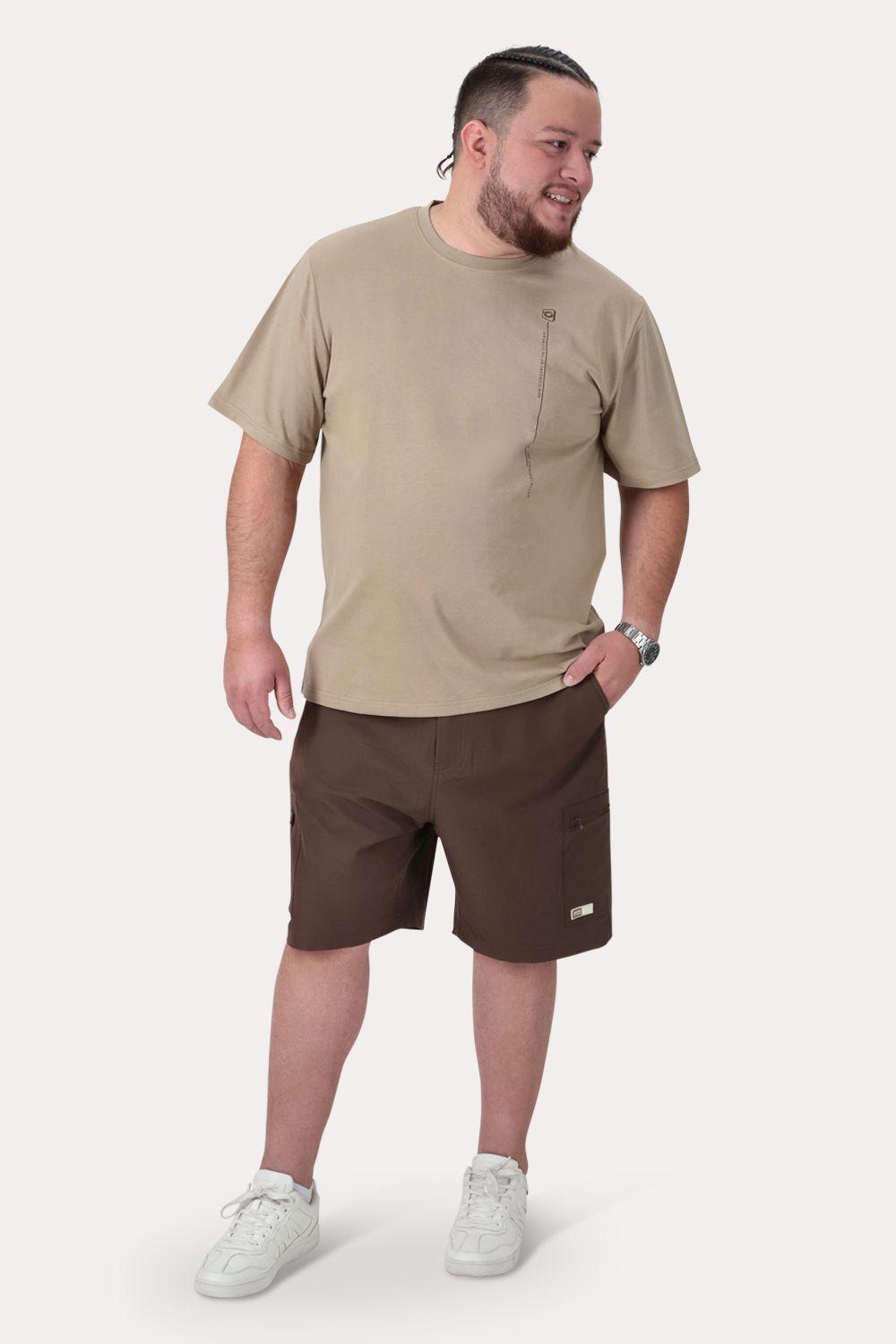 Plus Polera MC Basica Rocke Beige-3