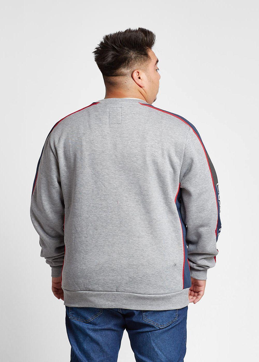 Plus Poleron Crew Side Gris Gangster-1