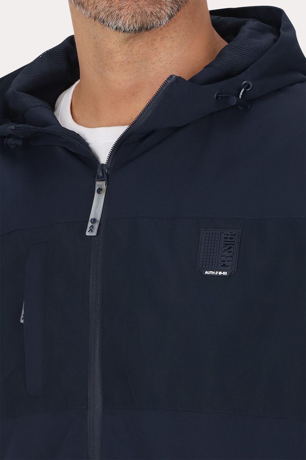 Cortaviento Reversible Boreal Azul Marino Gangster-2